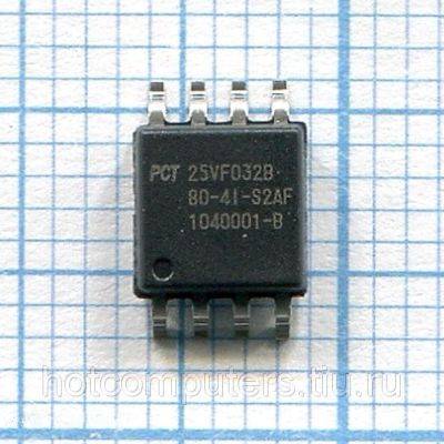 Лот: 13968190. Фото: 1. Микросхема ПЗУ SST25VF032B SST25VF032B-80-4I-S2AF. Микроконтроллеры
