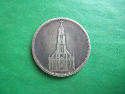Лот: 21640343. Фото: 1. Германия.Третий Рейх 5 марок 1935... Германия и Австрия