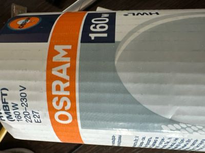 Лот: 25510194. Фото: 1. Ртутные лампы Osram HWL 160W 220... Лампочки