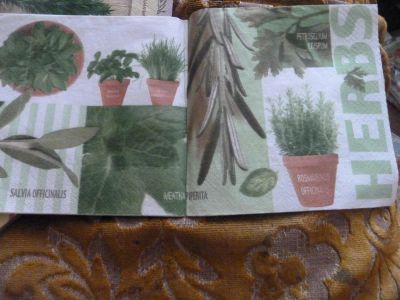 Лот: 9995858. Фото: 1. Салфетка Herbas 2. Декупаж