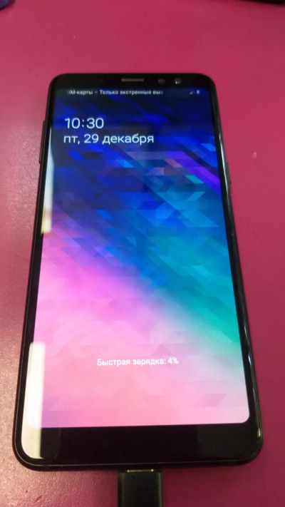 Лот: 21258797. Фото: 1. Смартфон Samsung A8 (Г0679). Смартфоны