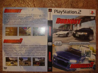 Лот: 6719039. Фото: 1. диск PS2 Burnout 3. Игры для консолей