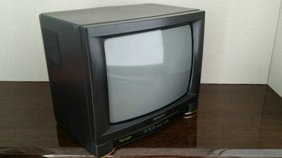 Лот: 7176847. Фото: 1. Телевизор Sharp 14" (35см) с пультом... Телевизоры