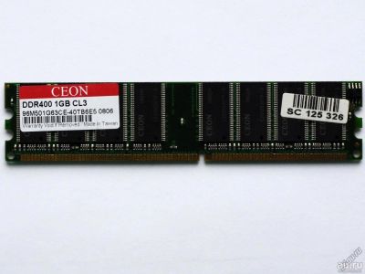 Лот: 10912626. Фото: 1. Оперативная память 1Gb DDR400... Оперативная память