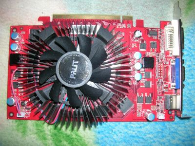 Лот: 3275234. Фото: 1. Видюха GF9600GT 512M DDR 3 256B... Видеокарты