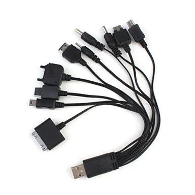 Лот: 6591363. Фото: 1. универсальный зарядный usb-кабель... Дата-кабели, переходники