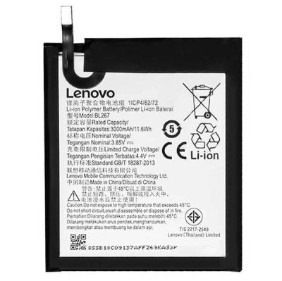 Лот: 12157835. Фото: 1. АКБ Original lenovo BL267 K6 тех... Аккумуляторы