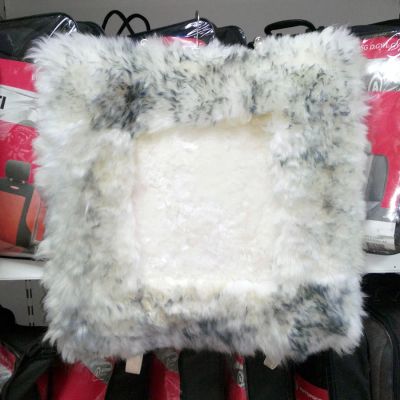 Лот: 6608601. Фото: 1. Квадрат на сидение из овчины... Чехлы, коврики, оплетки руля