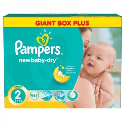 Лот: 7572746. Фото: 1. Подгузники Pampers (3-6 кг). Детская гигиена