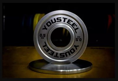 Лот: 22368685. Фото: 1. Стальной диск + хром 0,5 кг YouSteel. Штанги, блины