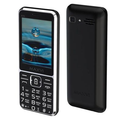 Лот: 25580892. Фото: 1. Сотовый Maxvi P21i Black 2sim... Кнопочные мобильные телефоны
