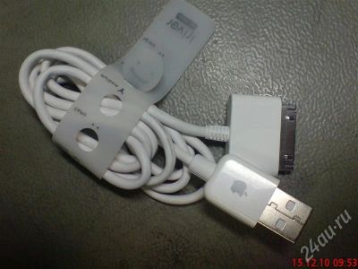 Лот: 685282. Фото: 1. USB кабель для всех iPod . Зарядка... Шнуры, кабели, разъёмы