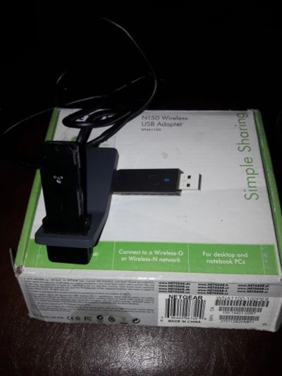 Лот: 9104344. Фото: 1. Netgear беспроводной USB-адаптер. Маршрутизаторы (роутеры)