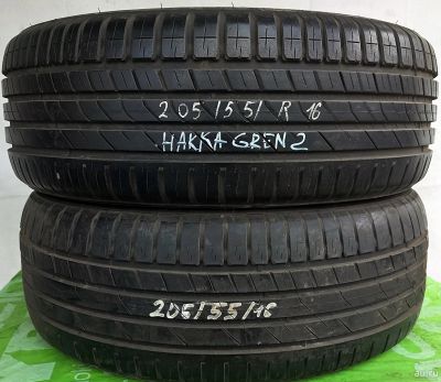 Лот: 13750324. Фото: 1. Шины 205/55 R16 205/55/16 Nokian... Шины