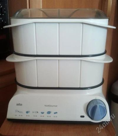 Лот: 2588349. Фото: 1. Пароварка Braun MultiGourmet. Кухонная