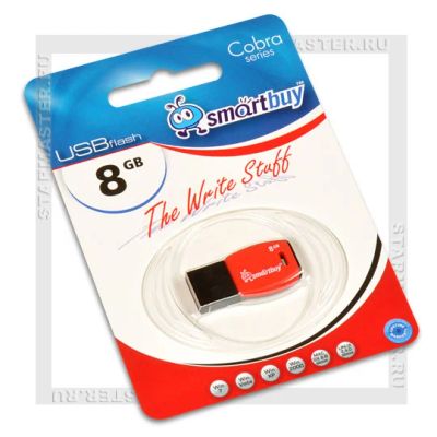 Лот: 3439031. Фото: 1. Smart Buy 8GB Cobra USB 2.0. USB-флеш карты