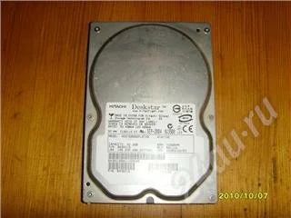 Лот: 549669. Фото: 1. Неисправный IBM винт HDS728080PLAT20... Жёсткие диски (HDD)