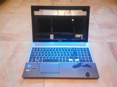 Лот: 10038655. Фото: 1. Корпус для ноутбука Acer v3 v3-551... Корпуса, блоки питания