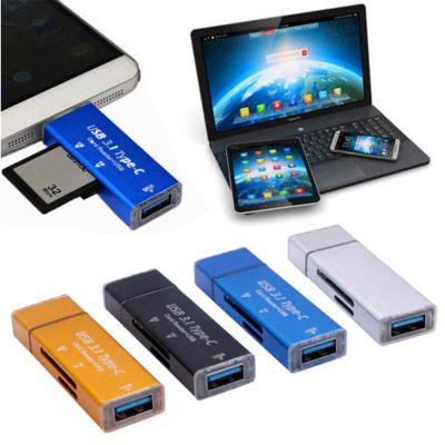 Лот: 9548958. Фото: 1. Картридер USB-Type-C SD-MicroSD-USB. Дата-кабели, переходники