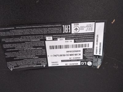 Лот: 18792265. Фото: 1. 4К uhd телевизор 43" LG 43uj631v... Телевизоры