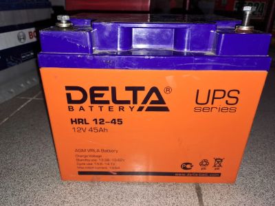 Лот: 19637017. Фото: 1. Аккумулятор агм delta 45Ah. Аккумуляторы