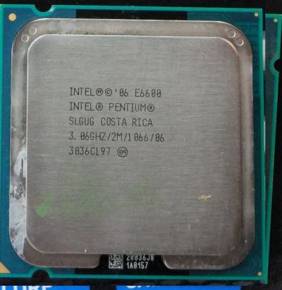 Лот: 9718894. Фото: 1. Процессор Intel Pentium E6600... Процессоры