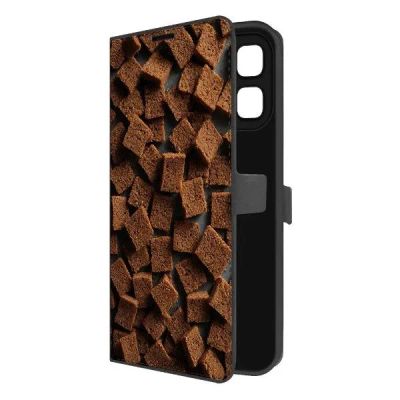 Лот: 25542884. Фото: 1. Чехол Krutoff Eco Book "Сухарики... Чехлы, бамперы