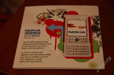 Лот: 1147999. Фото: 1. коробка от nokia 3250. Другое (смартфоны, связь, навигация)