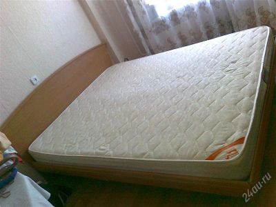 Лот: 1092045. Фото: 1. Продам 2-спальную Кровать с матрацем... Кровати