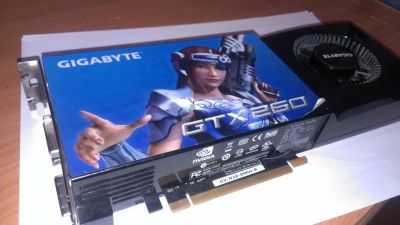 Лот: 5085395. Фото: 1. gigabyte gtx260 448bit. Видеокарты