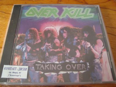 Лот: 8130358. Фото: 1. Cd диск overkill-1987. Аудиозаписи