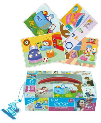 Лот: 9224480. Фото: 1. Игра настольная Мой дом PicnMix. Пазлы
