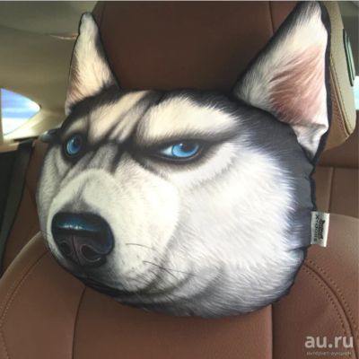 Лот: 13129757. Фото: 1. Подголовник в авто с 3D печатью. Чехлы, коврики, оплетки руля