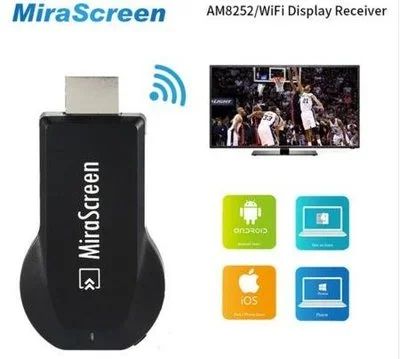 Лот: 9678053. Фото: 1. Новый WiFi медиаплеер Mirascreen... Медиаплееры