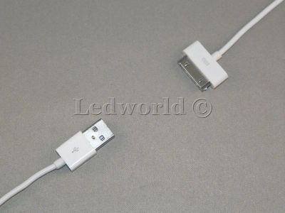 Лот: 8381602. Фото: 1. USB кабель 30 pin для iPhone... Дата-кабели, переходники