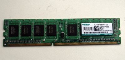 Лот: 11941108. Фото: 1. Kingmax (FLFF65F-D8KP9) 4GB DDR3... Оперативная память