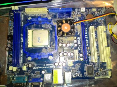Лот: 11534319. Фото: 1. Asrock N68-S3 UCC+Athlon 240. Комплекты запчастей