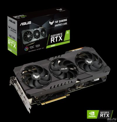 Лот: 17855487. Фото: 1. Asus Tuf Nvidia Geforce RTX 3080... Видеокарты