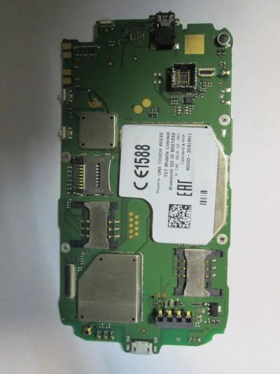 Лот: 9946425. Фото: 1. Основная плата Alcatel Pop C3... Микросхемы и платы