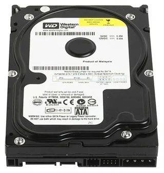 Лот: 3427487. Фото: 1. HDD WD 80GB SATA. Жёсткие диски (HDD)