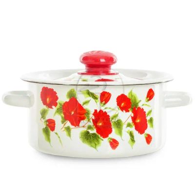 Лот: 24351072. Фото: 1. Кастрюля эмаль 5,5л /с1617.139... Кастрюли
