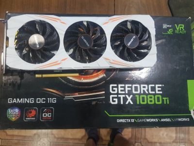 Лот: 15558945. Фото: 1. Gigabyte gtx 1080 ti Доставка!. Видеокарты