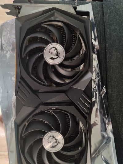 Лот: 20969366. Фото: 1. Rtx 3050 MSI gaming X. Видеокарты