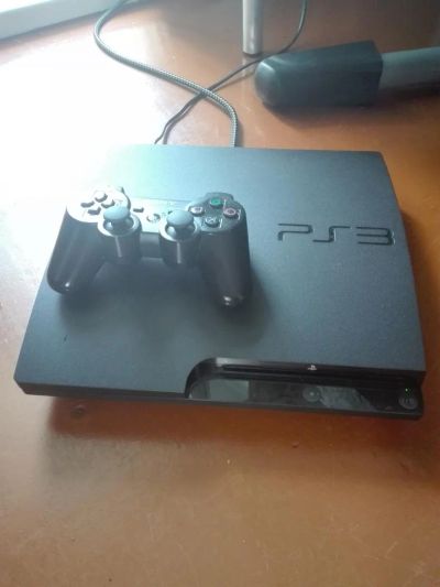 Лот: 9912455. Фото: 1. Sony playstation 3 slim. Игровые приставки, консоли