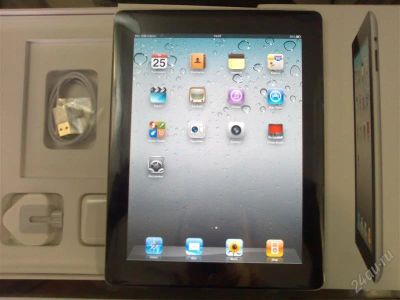 Лот: 991951. Фото: 1. Apple iPad 2 black-white Wi-Fi... Планшеты