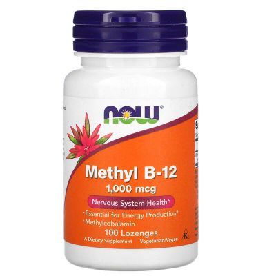 Лот: 14354865. Фото: 1. Now Foods, B-12 Methyl, Витамин... Спортивное питание, витамины