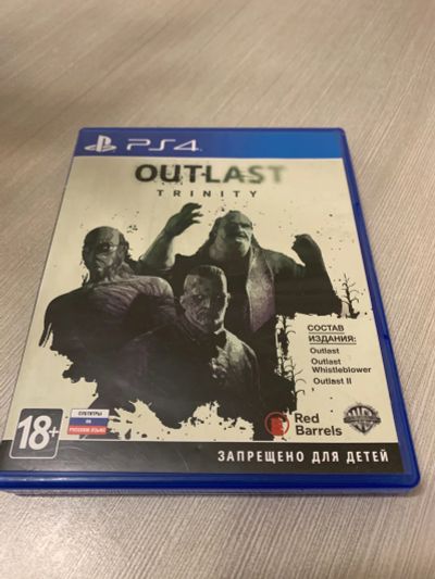 Лот: 17319017. Фото: 1. Outlast trinity PS4. Игры для консолей