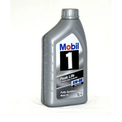 Лот: 5183249. Фото: 1. Mobil-1 5w50 peak life. Масла, жидкости