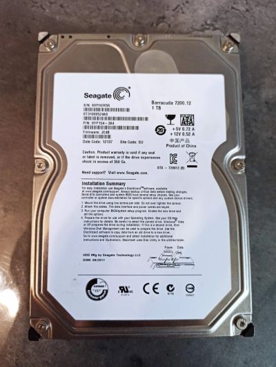 Лот: 16801208. Фото: 1. Жесткий диск Seagate Barracuda... Жёсткие диски (HDD)