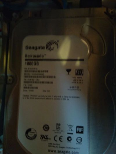 Лот: 18844520. Фото: 1. HDD 1000 GB. Жёсткие диски (HDD)